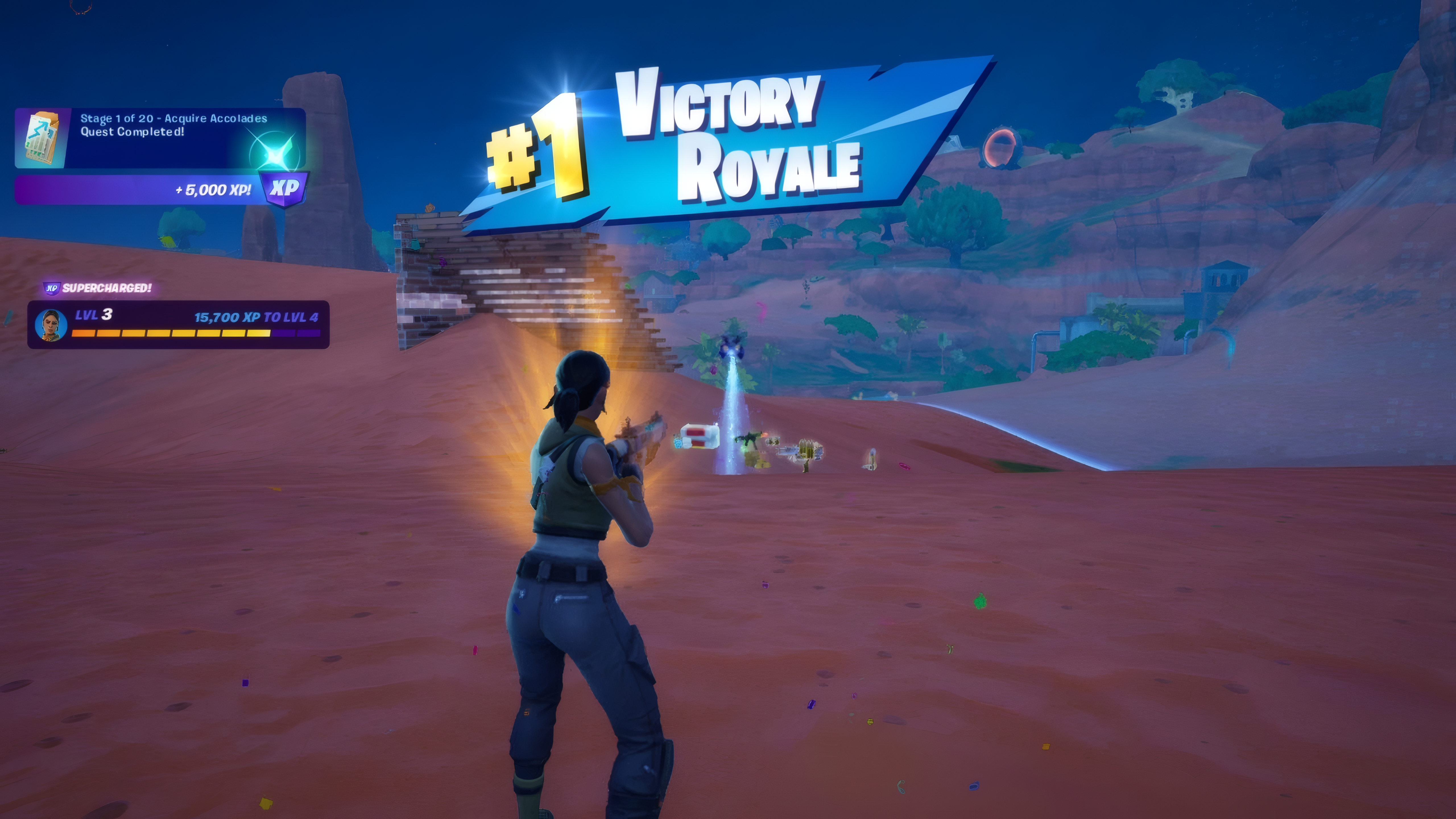 First win in Chapter 5 Season 3, June 17, 2024