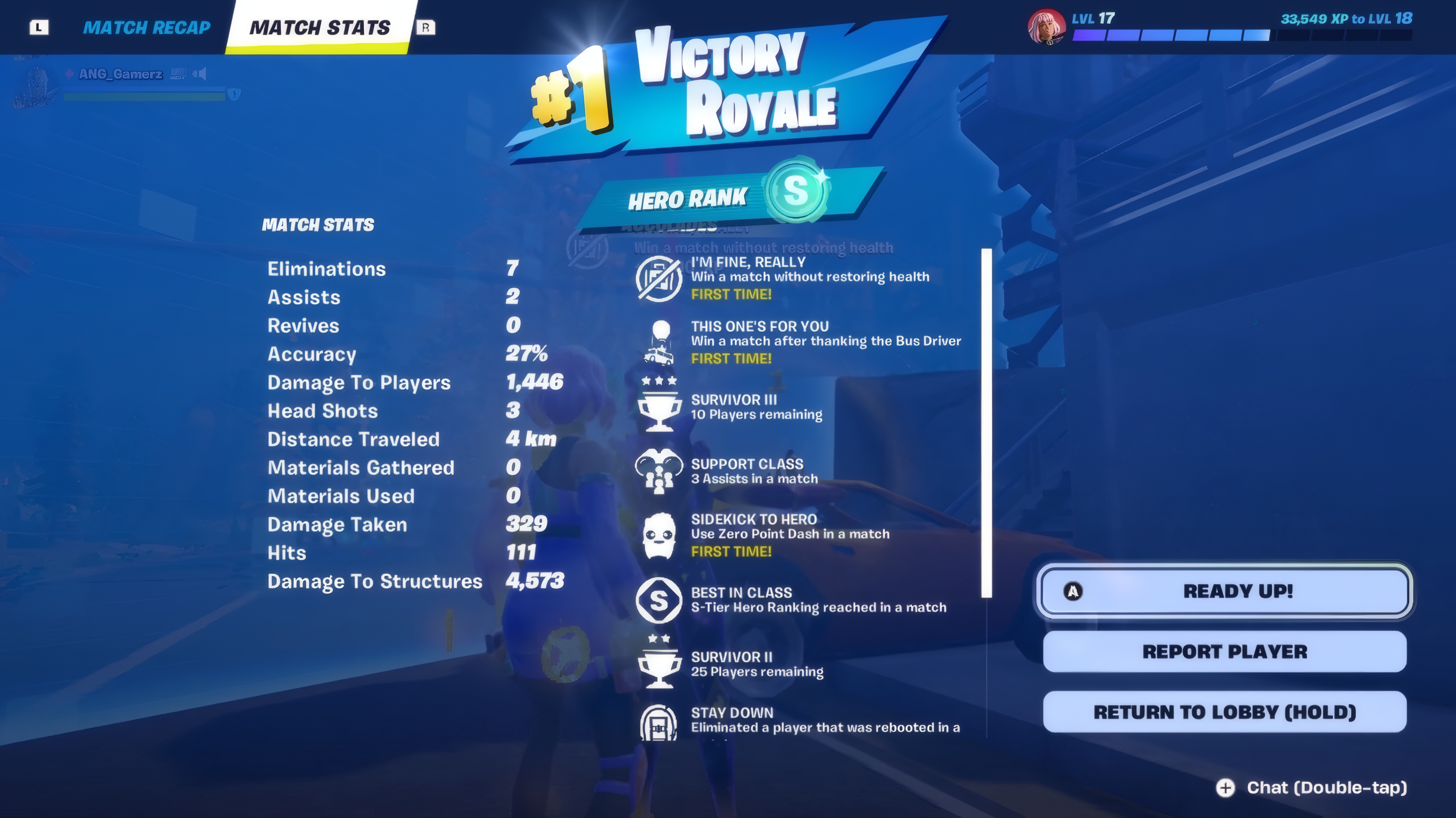 First win in Chapter 6 Season 3