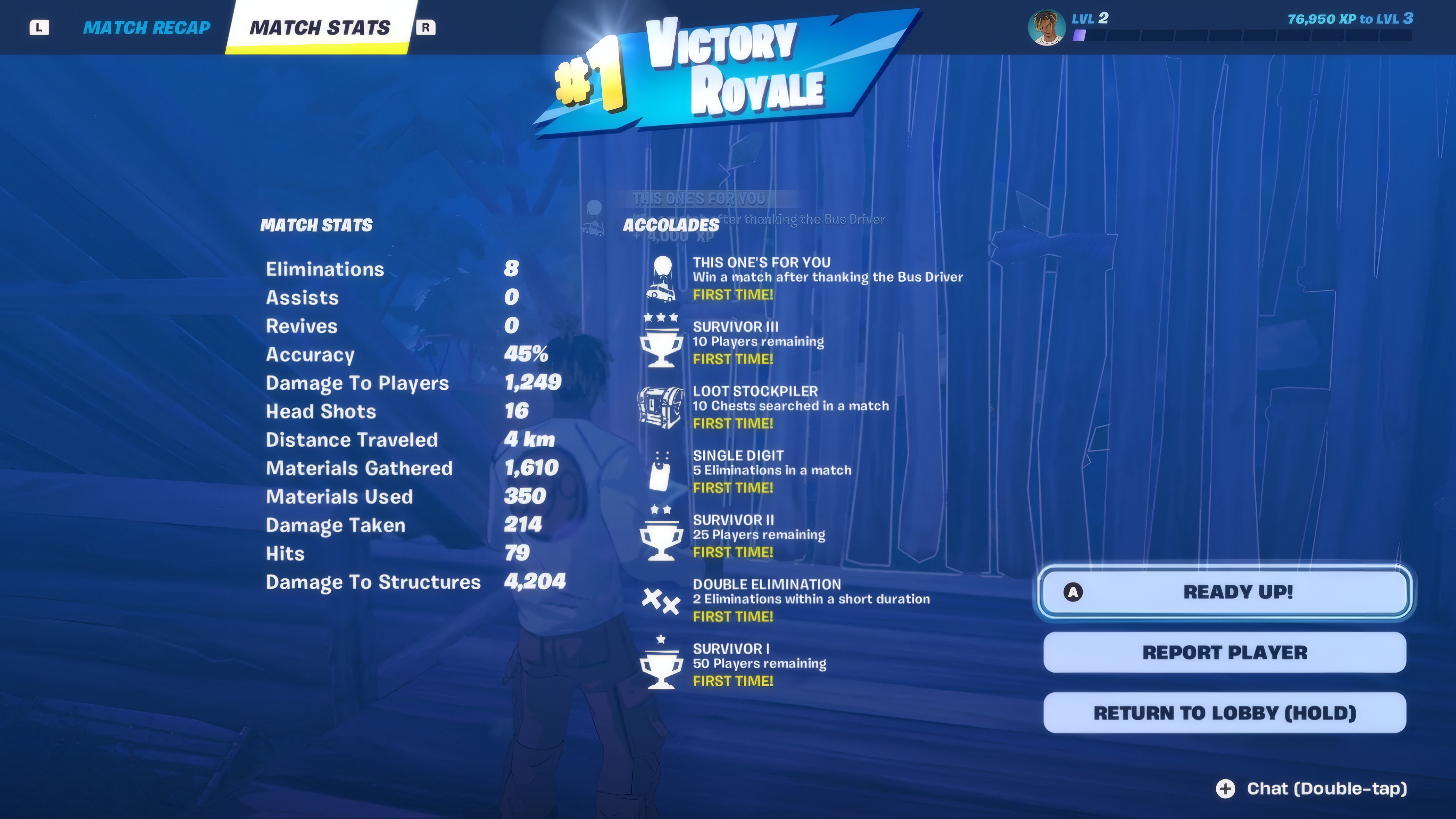 First win in Chapter 6 Season 2